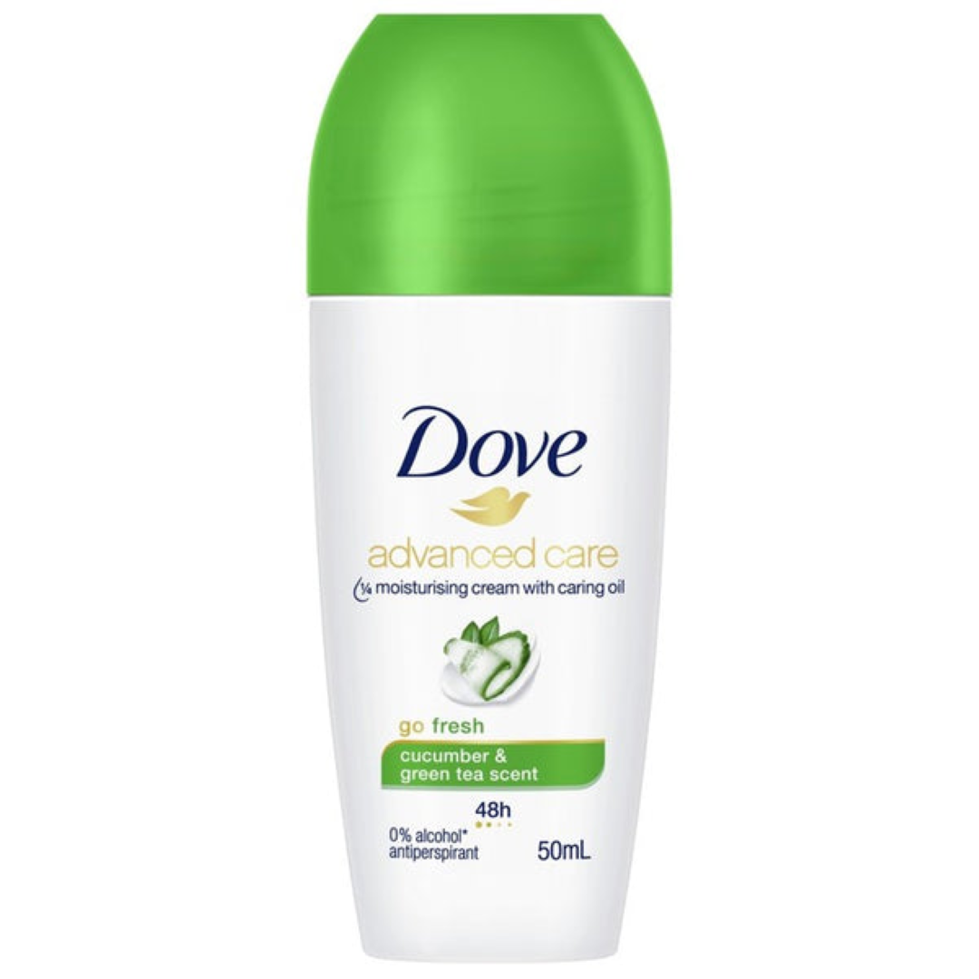 DOVE APL ROLL ON CUCUMNER & GREEN TEA 50ML